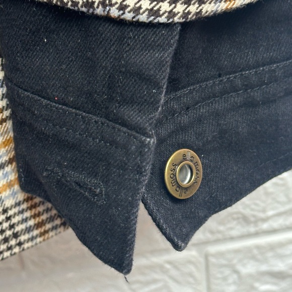 Ella moss plaid and denim blazer size large - Picture 5 of 8